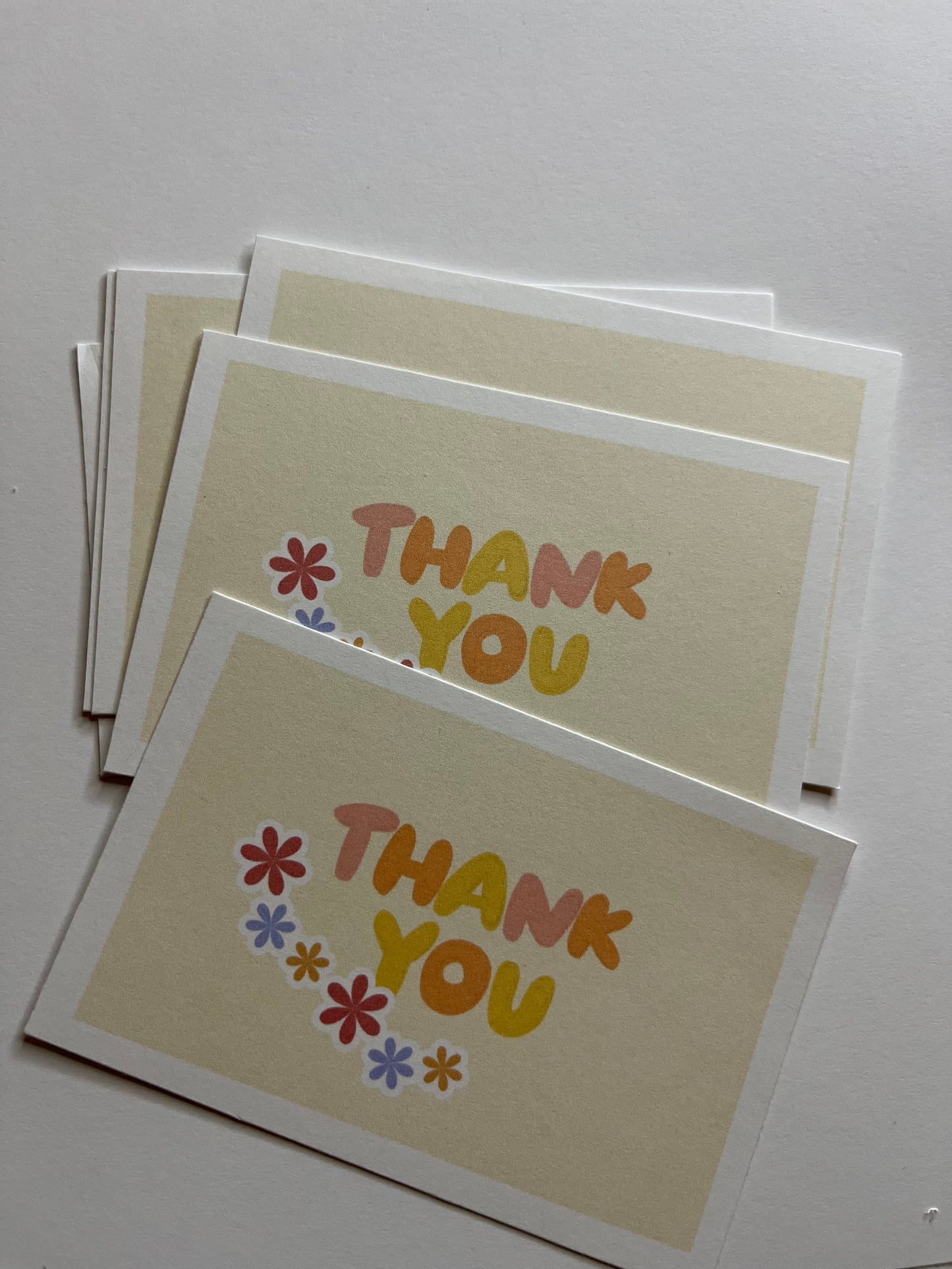 Thank you cards pack of 50