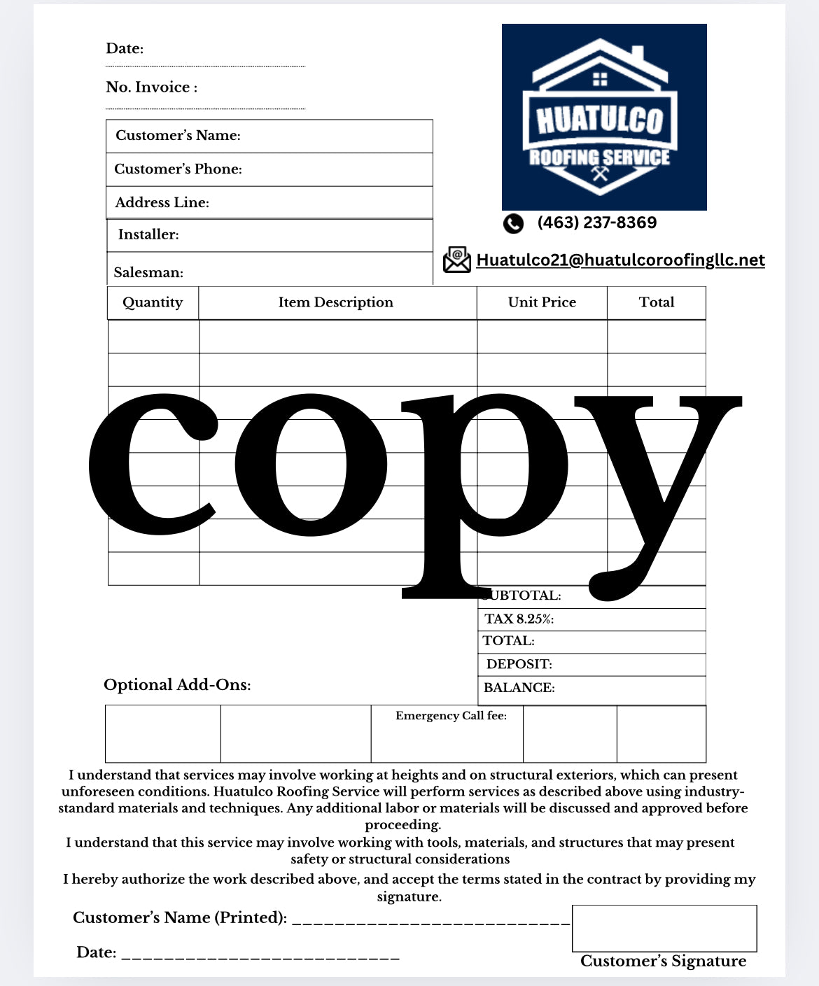 Invoice notepad personalized-libreta personalizada de invoice