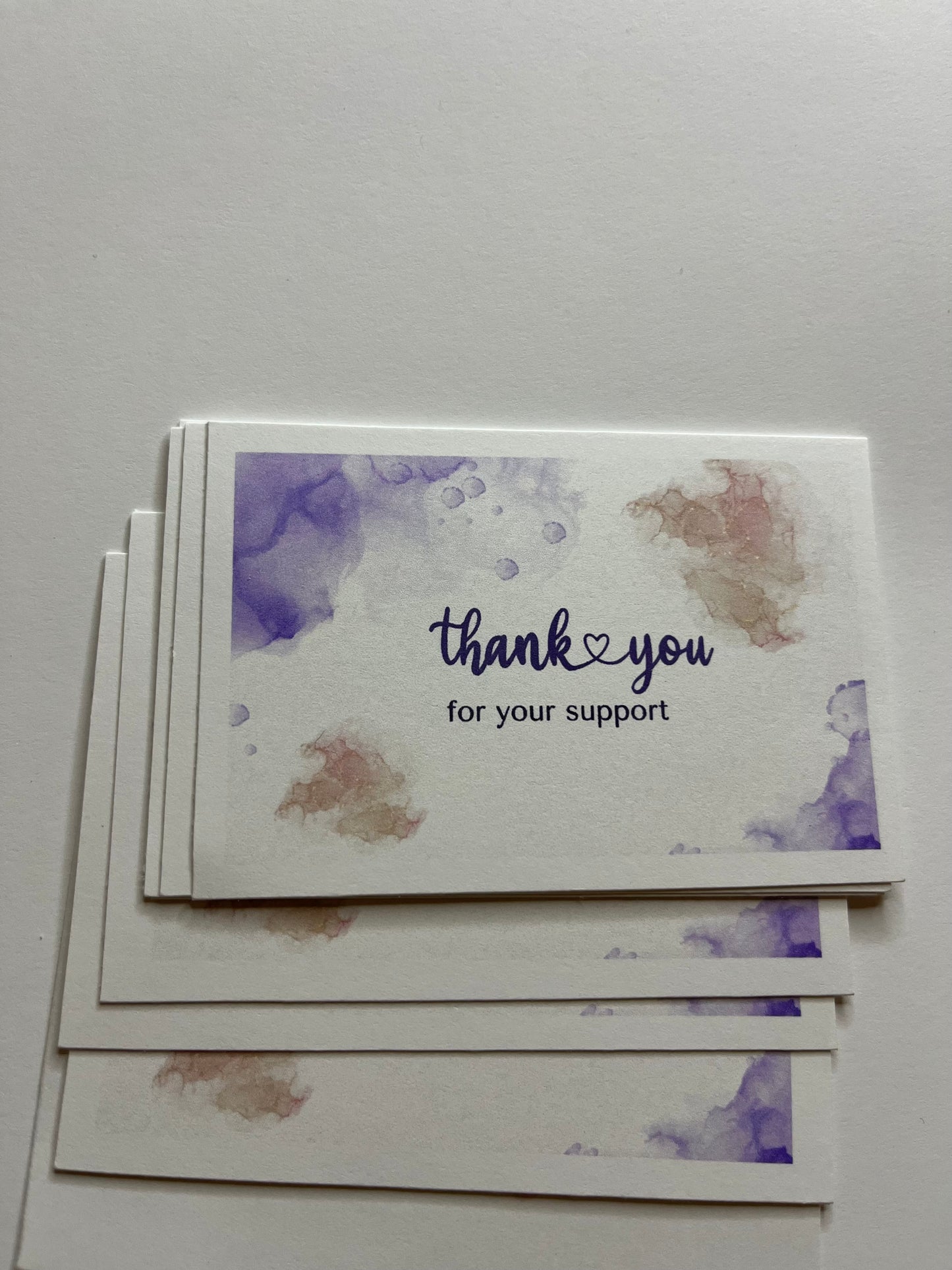 Thank you cards pack of 50